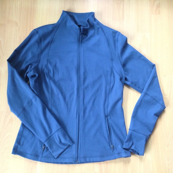 Athletic Works Workout Jacket Blue Large - Picture 8 of 10